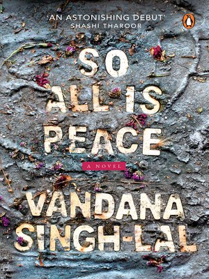 cover image of So All Is Peace